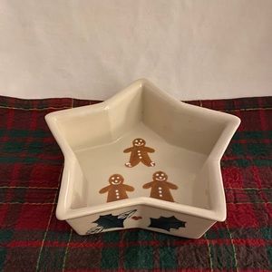 Hartstone Pottery Star Gingerbread Dish